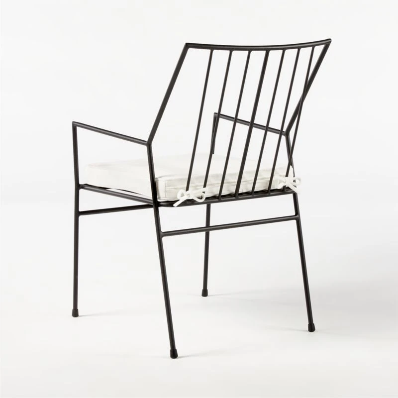 Pavilion Dining Armchair With Ivory Sunbrella ® Cushion Model 6470 Set Of 2 8 Pavilion Dining Armchair With Ivory Sunbrella ® Cushion Model 6470 Set Of 2 - Image 6