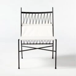 Pavilion Outdoor Lounge Chair Model 6570 Cover -Cb2 Pavilion6570NatCnvLngChrSOSSS21