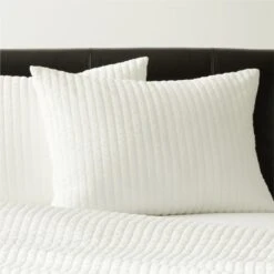 Paxton Linen Garment Washed White Standard Shams Set Of 2