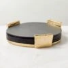 Pebble Leather Coasters Set Of 4 -Cb2 PebbleLeatherCoasterS4SHS22