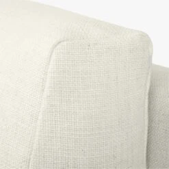 Piazza Apartment Sofa With White Oak Legs -Cb2 PiazzaAptSofaSnowAVF19