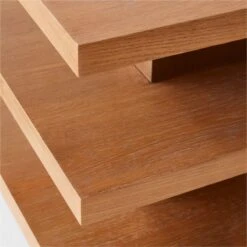 Pila Wood Tiered Side Table 9 Pila Wood Tiered Side Table -Cb2 PilaSideTableAVSSF21