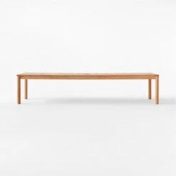 Pinet Teak Outdoor Dining Table 12' -Cb2 PinetTeak12inDiningTblSOSSS23