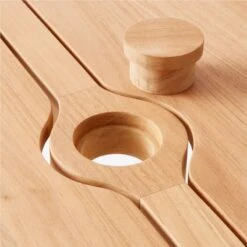 Pinet Teak Outdoor Dining Table 12' -Cb2 PinetTeak9inDiningTblAVSSS23