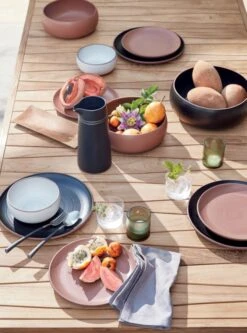 Bolt Grey Linen Napkin Set Of 4 -Cb2 PitchBlackPitcherOLB20