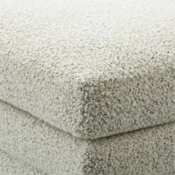 Plinth Peppered Grey Boucle Accent Chair -Cb2 PlinthGryBclChairAVSSS23