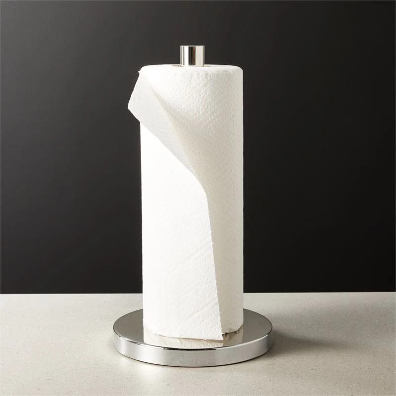 Polished Nickel Paper Towel Holder 4 Polished Nickel Paper Towel Holder - Image 2