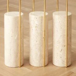 Polo Travertine Floor Lamp 9 Polo Travertine Floor Lamp -Cb2 PoloTrvrtnFloorLampAV2SHF23