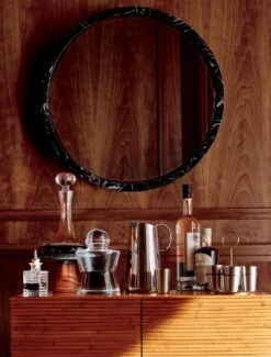 Dial Hand Cut Decanter -Cb2 PotionGlassElixirBottleGG19