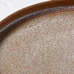 Prado Blue Dinner Plate With Reactive Glaze -Cb2 PradoReactiveDinnerPlateAVSHF23