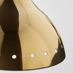 Presley Polished Brass Chandelier -Cb2 PresleyBrassChandelierAVSHF21