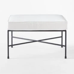 Pavilion Outdoor Ottoman Cover 9 Pavilion Outdoor Ottoman Cover -Cb2 PvlnBkOttmnWIvChM6573SOSSS22