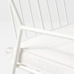 Pavilion Ivory Outdoor Dining Armchair With Ivory Sunbrella ® Cushion Model 6470 Set Of 2 13 Pavilion Ivory Outdoor Dining Armchair With Ivory Sunbrella ® Cushion Model 6470 Set Of 2 -Cb2 PvlnIvDngChrWIvyChM6470AVSSS22 2