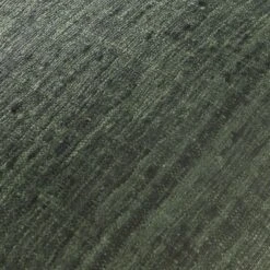 Raj Green Silk Throw Pillow With Feather-Down Insert 20" -Cb2 RajSlkGrnPllwCvr20X20inAV2SSF21