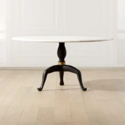 Reign Large Round Marble Dining Table