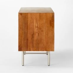 Renwick Mango Wood 4-Drawer Dresser -Cb2 RenwickDresserSDSSF22