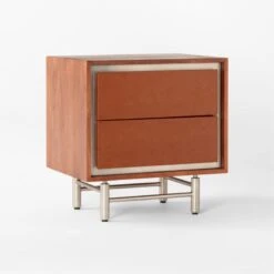 Renwick 2-Drawer Mango Wood Nightstand 11 Renwick 2-Drawer Mango Wood Nightstand -Cb2 RenwickNightstand3QSSF22