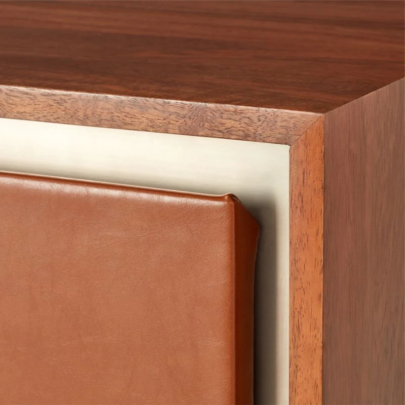 Renwick 2-Drawer Mango Wood Nightstand 9 Renwick 2-Drawer Mango Wood Nightstand - Image 7