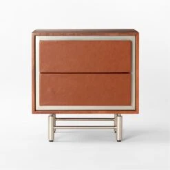 Renwick 2-Drawer Mango Wood Nightstand 10 Renwick 2-Drawer Mango Wood Nightstand -Cb2 RenwickNightstandSOSSF22