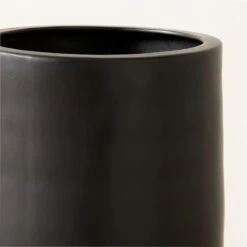Reo Tall Black Vase -Cb2 ReoLargeBlackVaseAVSHS23