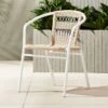 Rex Open Weave Outdoor Armchair 2 Rex Open Weave Outdoor Armchair -Cb2 RexChairOpenWeaveSHS17 1x1