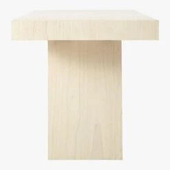 Ridge Bleached Oak Desk With Drawer -Cb2 RidgeBleachedOakDeskSDF19