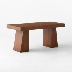 Ridge Cerused Acacia Wood Desk With Drawer -Cb2 RidgeCrsdAcaciaDesk3QBSSS23