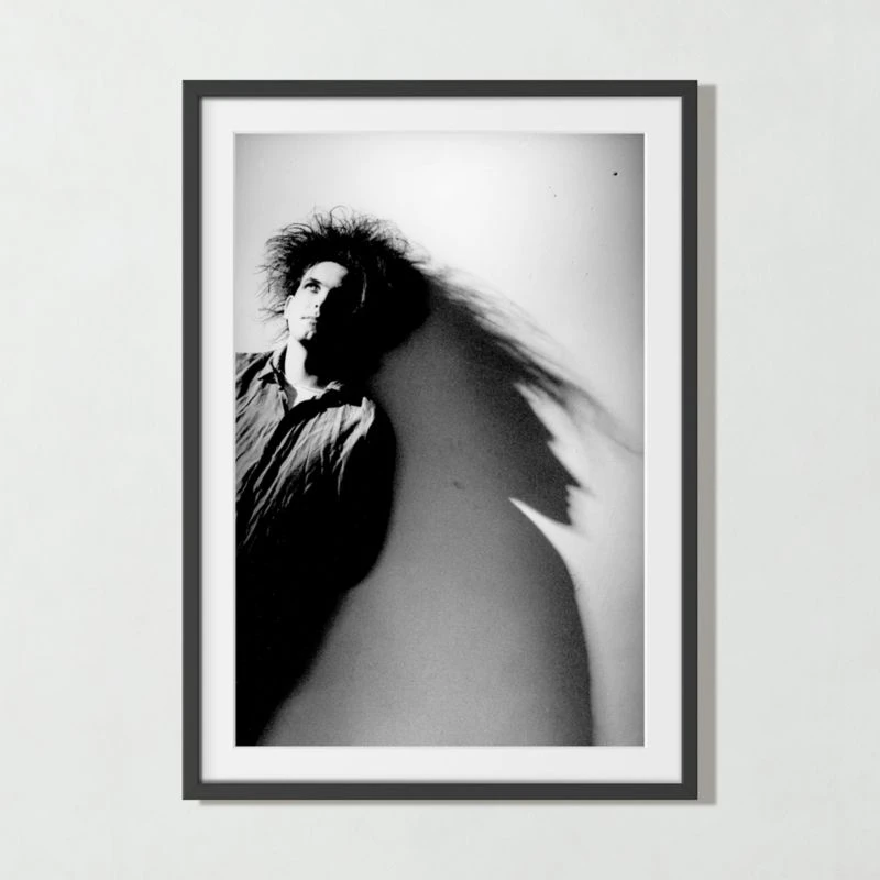 'Robert Smith Silhouette' Photographic Print In Black Frame 17.75''x21.75'' 4 'Robert Smith Silhouette' Photographic Print In Black Frame 17.75''x21.75'' - Image 2