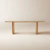 Rocca Rectanugular Stone Dining Table -Cb2 RoccaDiningTableSHF23