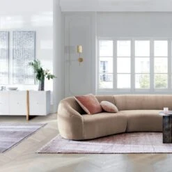 Dorset Lacquered White Linen Credenza -Cb2 RomaPowderFauxMohairFB21 1x1V2