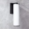 Ronda Indoor/Outdoor Matte Black Wall Sconce -Cb2 RondaMttBkInNOutdrScncAV2SHF22