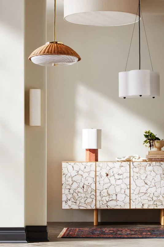 Danielle Red Travertine Table Lamp 7 Danielle Red Travertine Table Lamp - Image 5