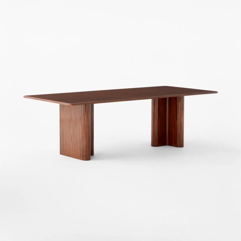 Royce Dark Wood Dining Table 7 Royce Dark Wood Dining Table - Image 5