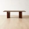 Royce Dark Wood Dining Table -Cb2 RoyceFxRswdDiningTableSHS23