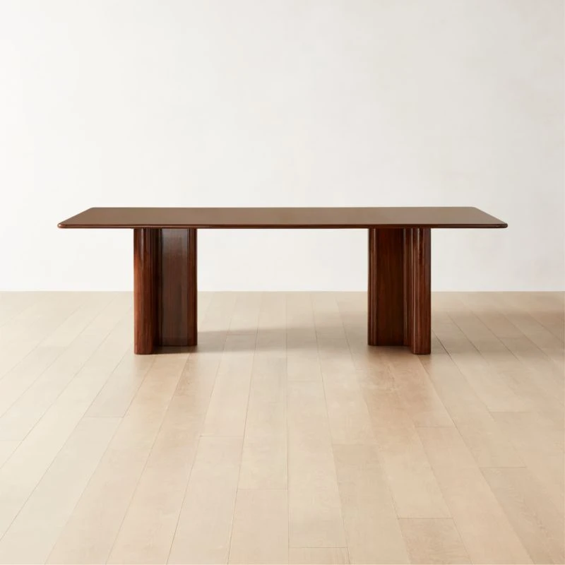 Royce Dark Wood Dining Table 3 Royce Dark Wood Dining Table