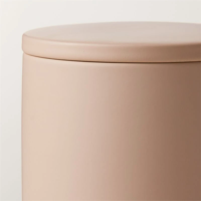 Rubber-Coated Sand Bathroom Canister 5 Rubber-Coated Sand Bathroom Canister - Image 3