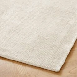 Rumiere Handloomed Ivory Viscose Area Rug 5'x8' -Cb2 RumiereVscHdldIvryRg8x10AVSHF23