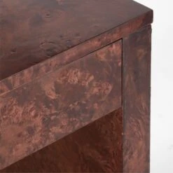 Runway 2-Drawer Burl Wood Desk 17 Runway 2-Drawer Burl Wood Desk -Cb2 RunwayBurlwoodDeskAVSSF21