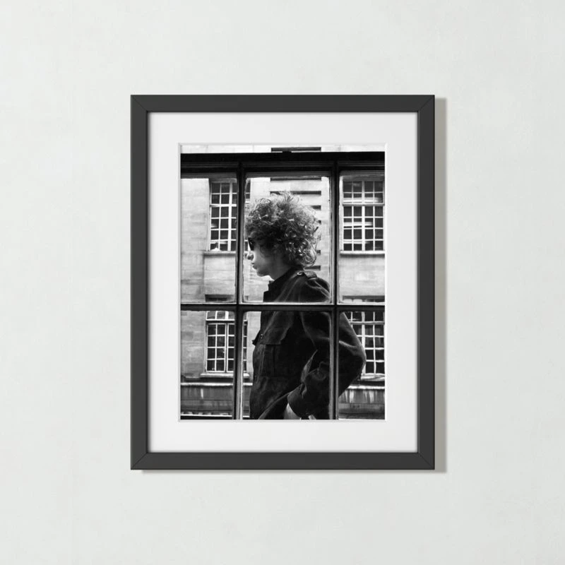 'Bob Dylan, 1966' Photographic Print In Black Frame 17.5"x21.5" 3 'Bob Dylan, 1966' Photographic Print In Black Frame 17.5"x21.5"