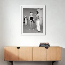 'Dolly Parton Playboy Shoot' Photographic Print In Black Frame 21.5"x17.5" -Cb2 SEDollyPartonWt33x39p5SS22 3D