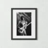 'Prince In Detroit' Photographic Print In Black Frame 17.5"x21.5"