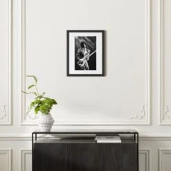 'Prince In Detroit' Photographic Print In Black Frame 17.5"x21.5" -Cb2 SEPrinceChicagoBk17p5x21p5S21 3D