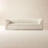 Salon Ivory Chenille Sofa 2 Salon Ivory Chenille Sofa -Cb2 SalonIvoryChenilleSofaSHF23