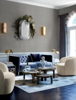 Savile Tufted Apartment Sofa Luca Storm -Cb2 SavileTuftedApartmentSofaNV19