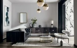 Infinity Black Knot Sculpture 16 Infinity Black Knot Sculpture -Cb2 SavileTuftedSofaEstelaBlackJN20