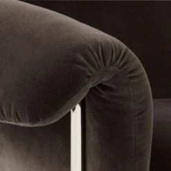 Saviti Black Velvet Office Chair -Cb2 SavitiBlkVlvtOfficeChairAVSSF23