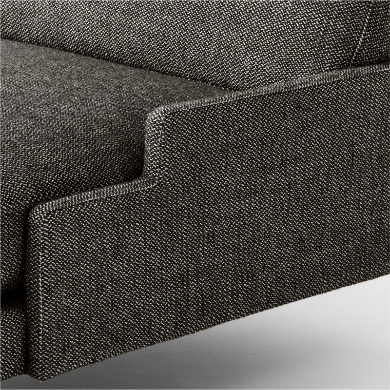 Scalino 2-Piece L-Shaped Grey Sectional Sofa With Left Arm Chaise 8 Scalino 2-Piece L-Shaped Grey Sectional Sofa With Left Arm Chaise - Image 6