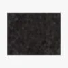 Scallop Black Hide Area Rug 8'x10' 1 Scallop Black Hide Area Rug 8'x10' -Cb2 ScallopHideRug8X10F17