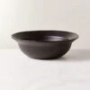 Sculpt Black Terracotta Serving Bowl -Cb2 SculptBlkTrrcttServingBowlSHF22