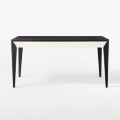 Scuro 2-Drawer Black Oak Wood Desk 12 Scuro 2-Drawer Black Oak Wood Desk -Cb2 ScuroDeskSOSSS22